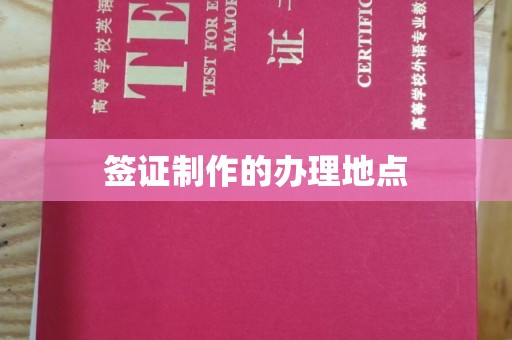 米脂签证制作的办理地点