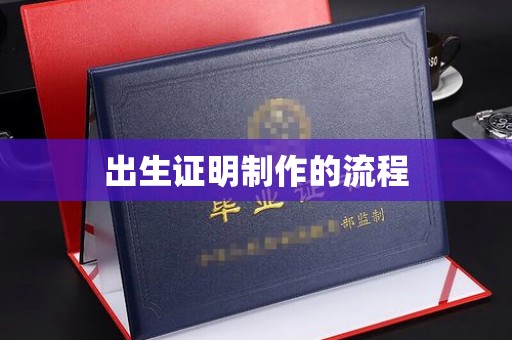 米脂出生证明制作的流程